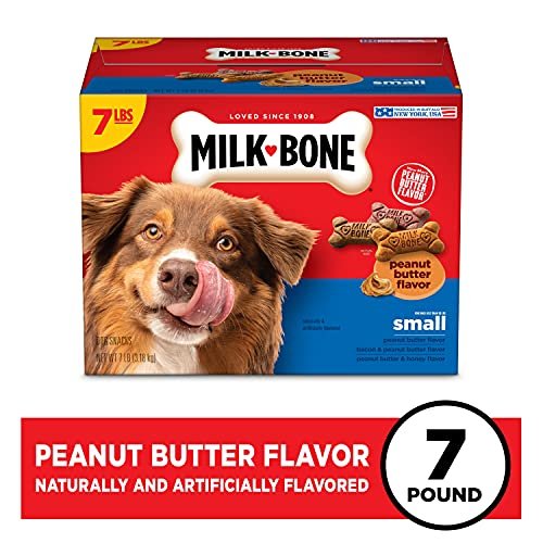 Milk-Bone Peanut Butter Dog Treats: Large Crunchy Biscuits, 7 Lb Value Pack - Image 2