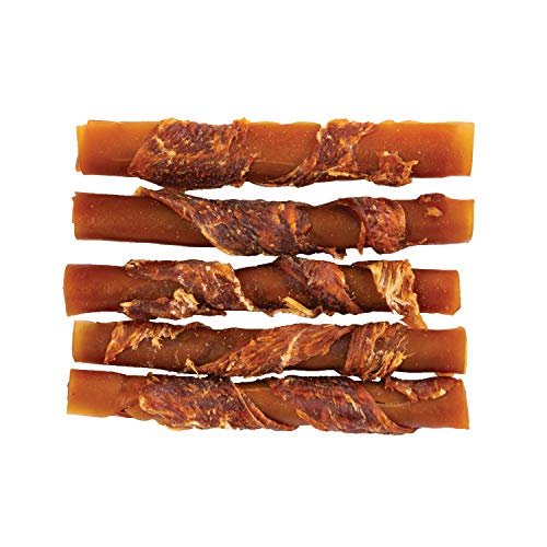 SmartBones Chicken Wrapped Dog Chews: Rawhide-Free Peanut Butter Treats (8ct) - Image 4