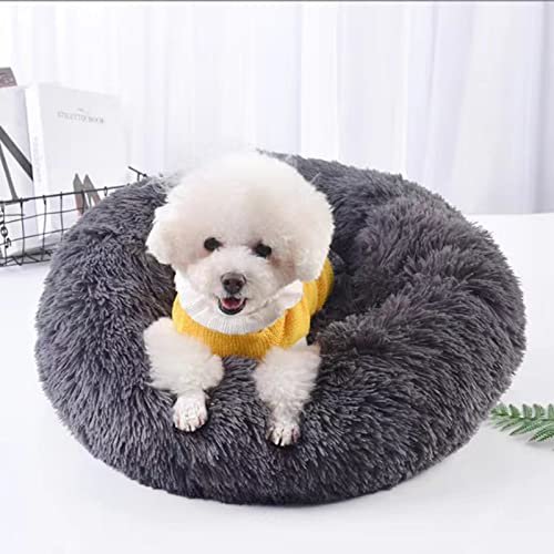 Cozy Calming Dog Bed: Soft Round Pet Cushion for Small to Large Dogs, Washable - Image 5