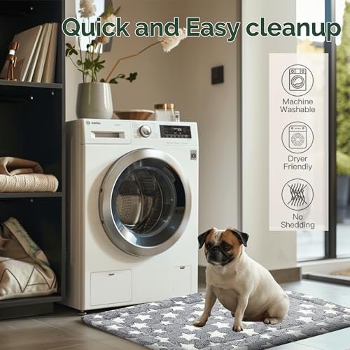 Cozy Reversible Dog Bed Mat: Soft, Washable Crate Pad for Comfort & Travel - Image 6