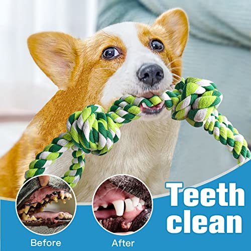 Tough Dog Rope Toys: Indestructible Dental Chew Toy for Large Breeds - Image 4