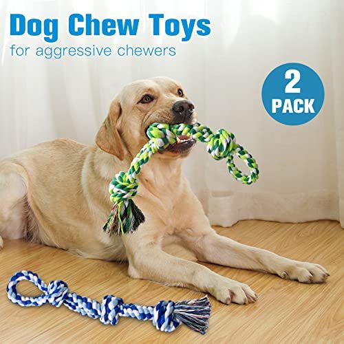 Tough Dog Rope Toys: Indestructible Dental Chew Toy for Large Breeds - Image 7