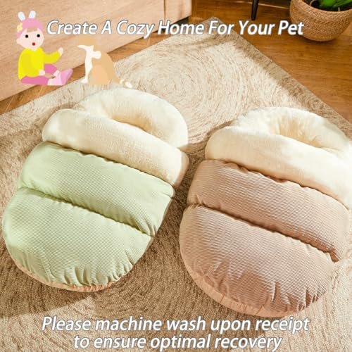 Cozy Slipper Pet Bed: Soft Plush Cave for Cats & Dogs, Self-Warming, 25lbs - Image 6