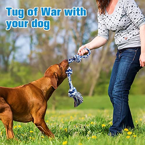 Tough Dog Rope Toys: Indestructible Dental Chew Toy for Large Breeds - Image 6