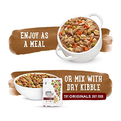 Purina Beneful Gravy Wet Dog Food: Hearty Stew Variety Pack, 12x10 oz Tubs - Image 7