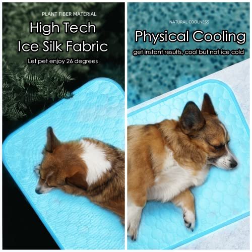 Cooling Dog Mat for Large Pets: Washable, Breathable, Non-Toxic Comfort Pad - Image 5