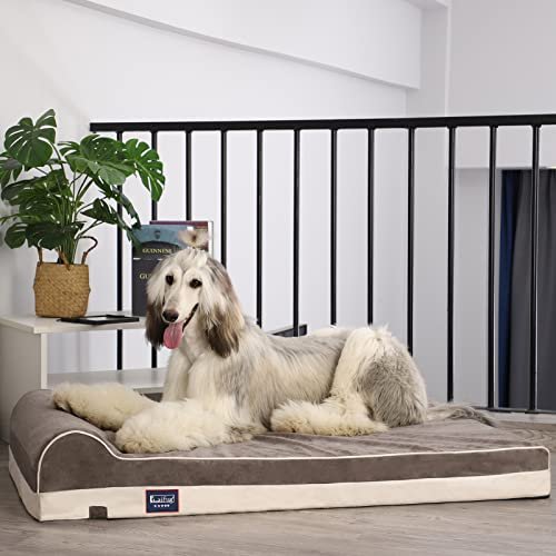 Orthopedic Memory Foam Large Dog Bed: Waterproof, Washable, Comfort Support - Image 6