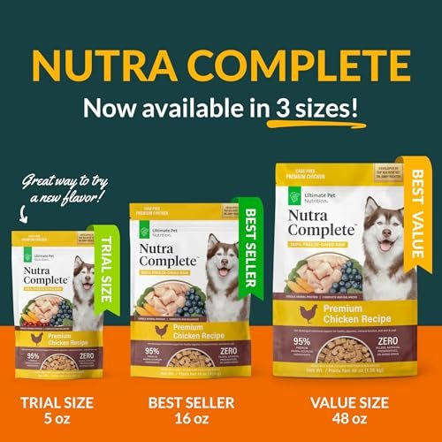 Nutra Complete Freeze Dried Raw Dog Food - Chicken, Vet Formulated, Nutrient-Rich Meal - Image 4