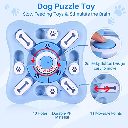 Interactive Dog Puzzle Toy: Mental Stimulation Treat Dispenser for Smart Dogs - Image 2