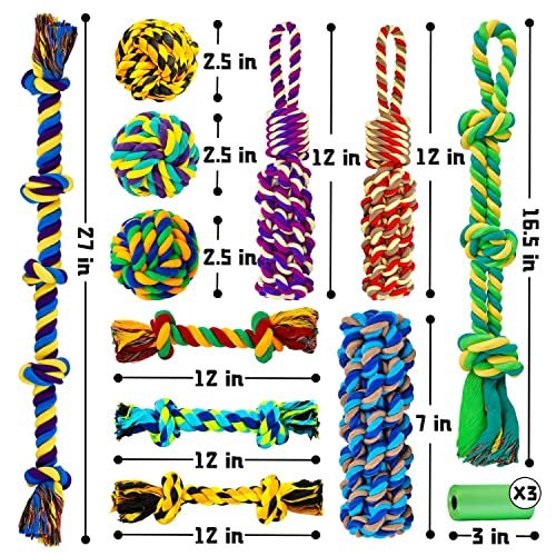 Indestructible Dog Chew Toys for Large Breeds | 14 Tough Teething Ropes - Image 6