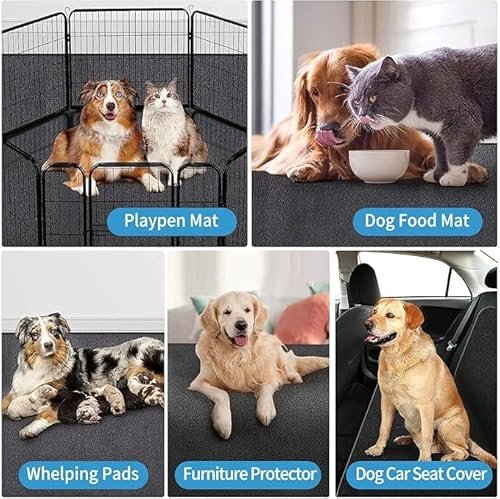 Ultra-Absorbent Dog Crate Liner Mat: Waterproof, Non-Slip Kennel Pad for Puppy Training - Image 5