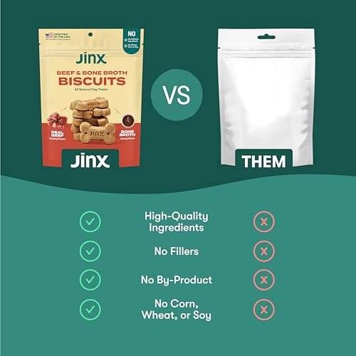Jinx Beef Bone Broth Dog Treats: Crunchy, Natural Superfood Biscuits - Image 5