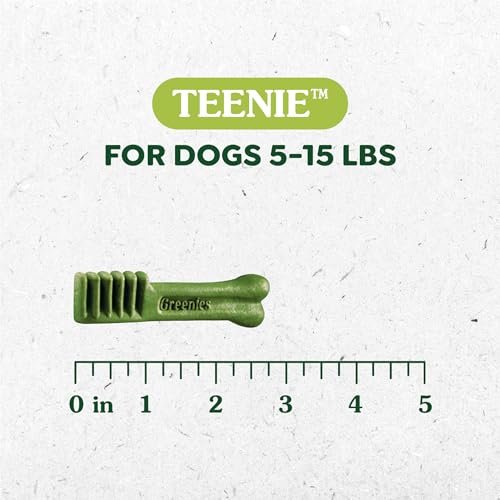 Greenies Teenie Dog Dental Treats: Fresh Breath & Clean Teeth, 36oz Pack - Image 3