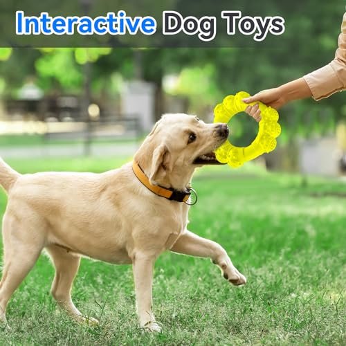 Durable Dog Chew Ring Toy: Tough Teething Relief for Medium to Large Dogs - Image 7