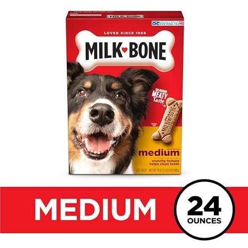 Milk-Bone Medium Dog Treats: Crunchy Biscuits for Happy, Healthy Pups 24oz - Image 2