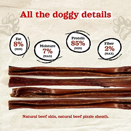 Natural Farm Power Bully Sticks Dog Chews: Premium Beef Dental Treats for All Dogs - Image 5