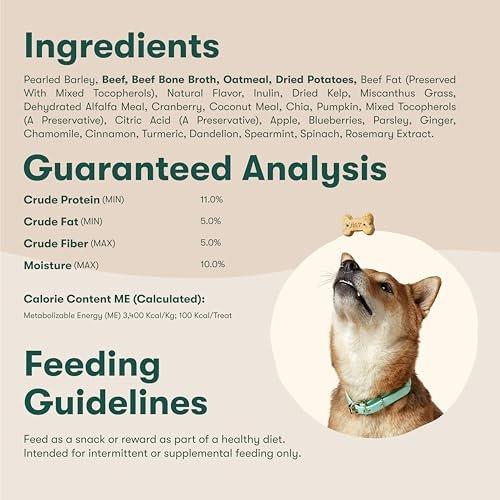 Jinx Beef Bone Broth Dog Treats: Crunchy, Natural Superfood Biscuits - Image 6