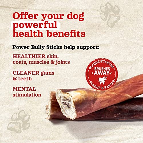 Natural Farm Power Bully Sticks Dog Chews: Premium Beef Dental Treats for All Dogs - Image 4