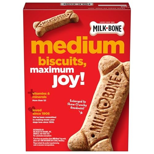 Milk-Bone Medium Dog Treats: Crunchy Biscuits for Happy, Healthy Pups 24oz - Image 3