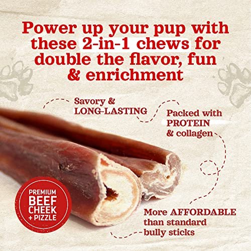 Natural Farm Power Bully Sticks Dog Chews: Premium Beef Dental Treats for All Dogs - Image 3