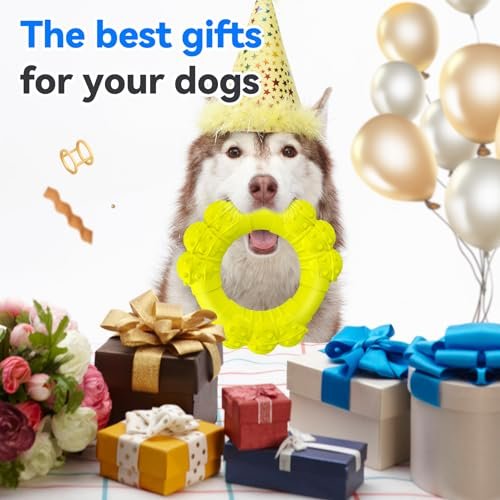 Durable Dog Chew Ring Toy: Tough Teething Relief for Medium to Large Dogs - Image 8