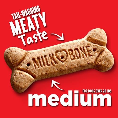 Milk-Bone Medium Dog Treats: Crunchy Biscuits for Happy, Healthy Pups 24oz - Image 4